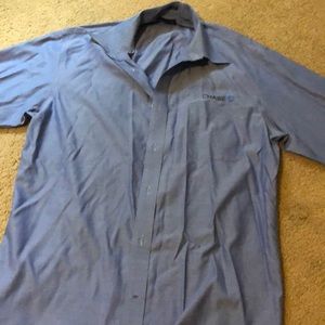 JP Morgan Chase men’s work button down longsleeve
